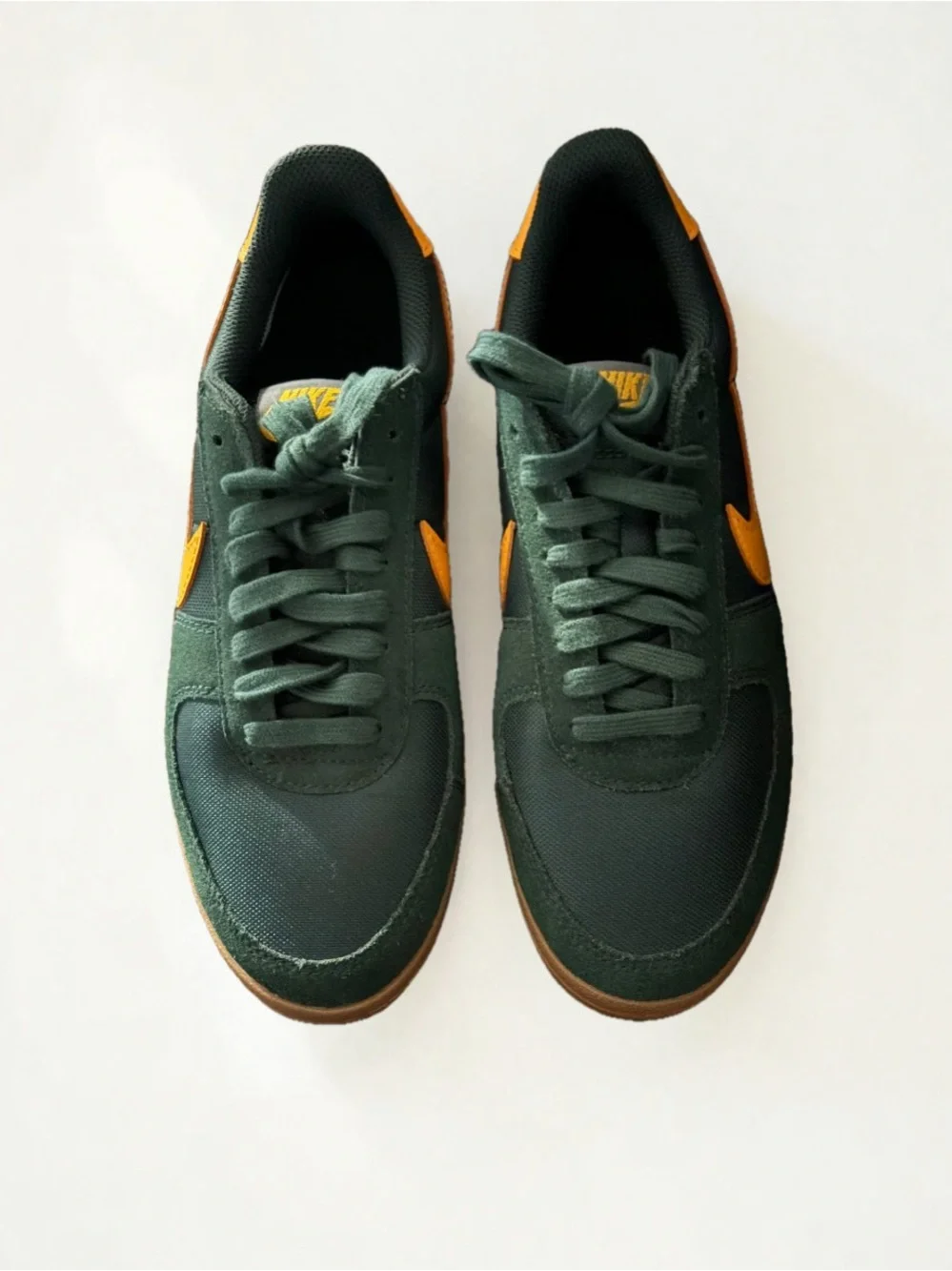 Nike Men's Field General Sneakers in Pro Green and Pro Gold